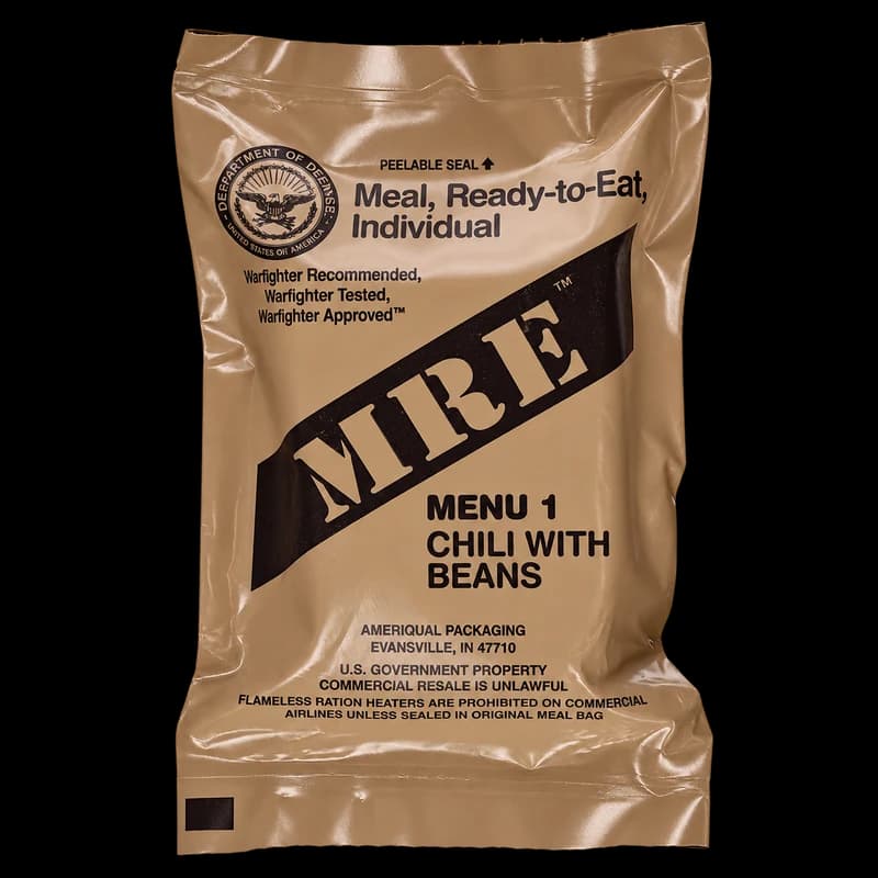 Menu 1 — Chili with Beans
