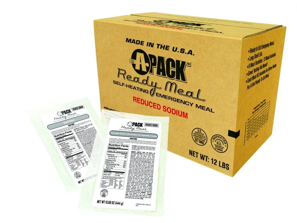 APack Ready Meals — Disaster Relief
