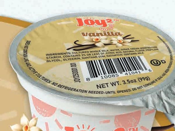 Joy2 Yo-2-Go Vanilla Yogurt