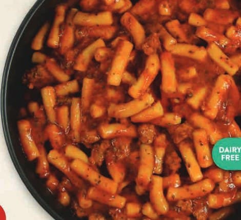 Pasta with Traditional Meat Sauce