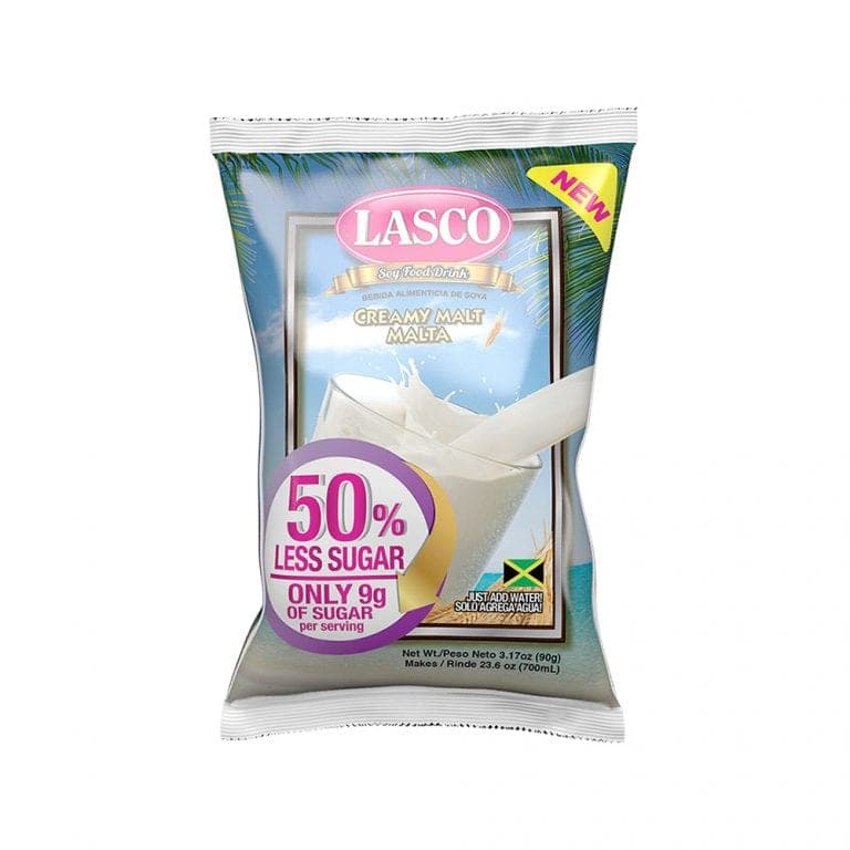 Lasco Food Drink — Creamy Malt, 50% Less Sugar
