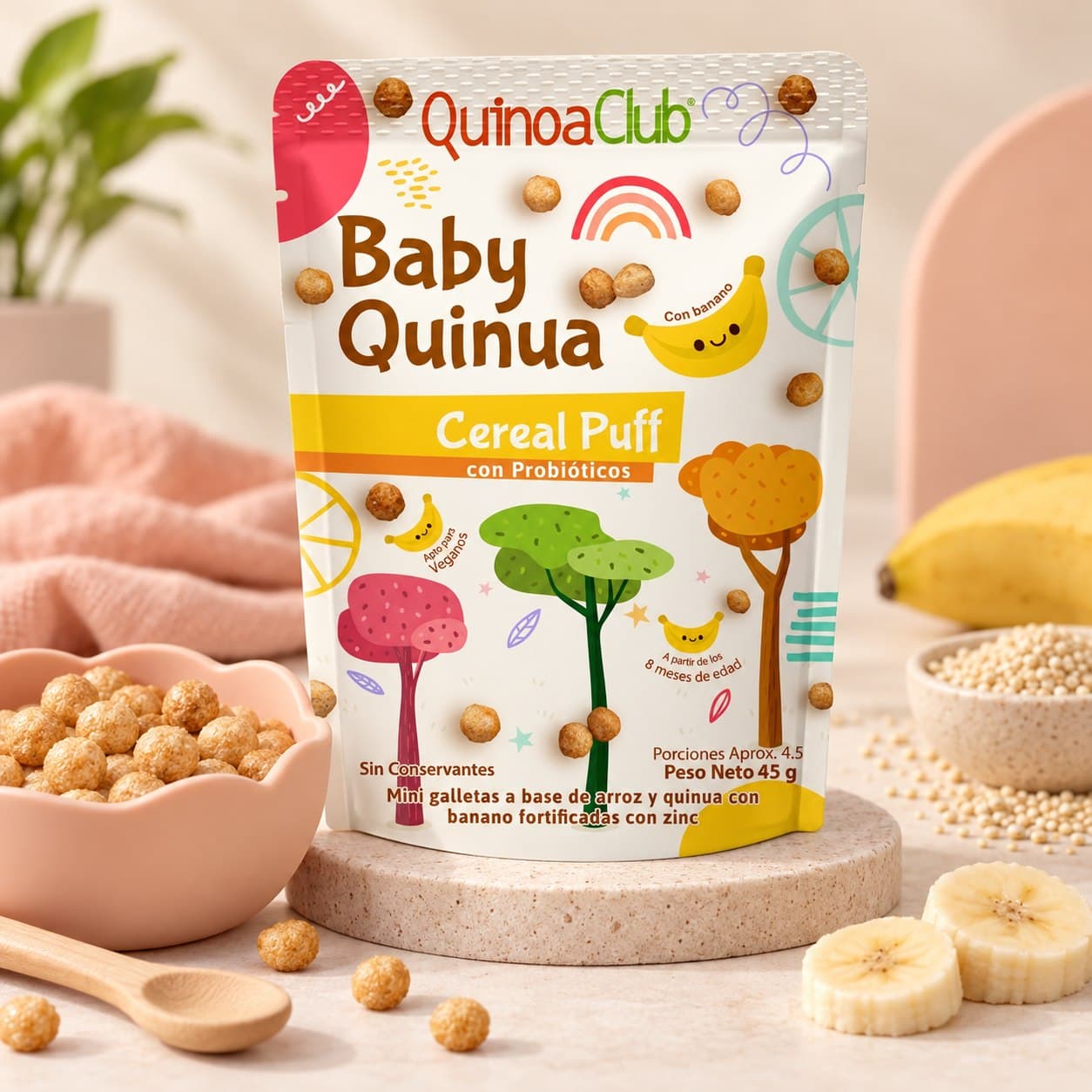 BabyQuinoa Cereal Puff