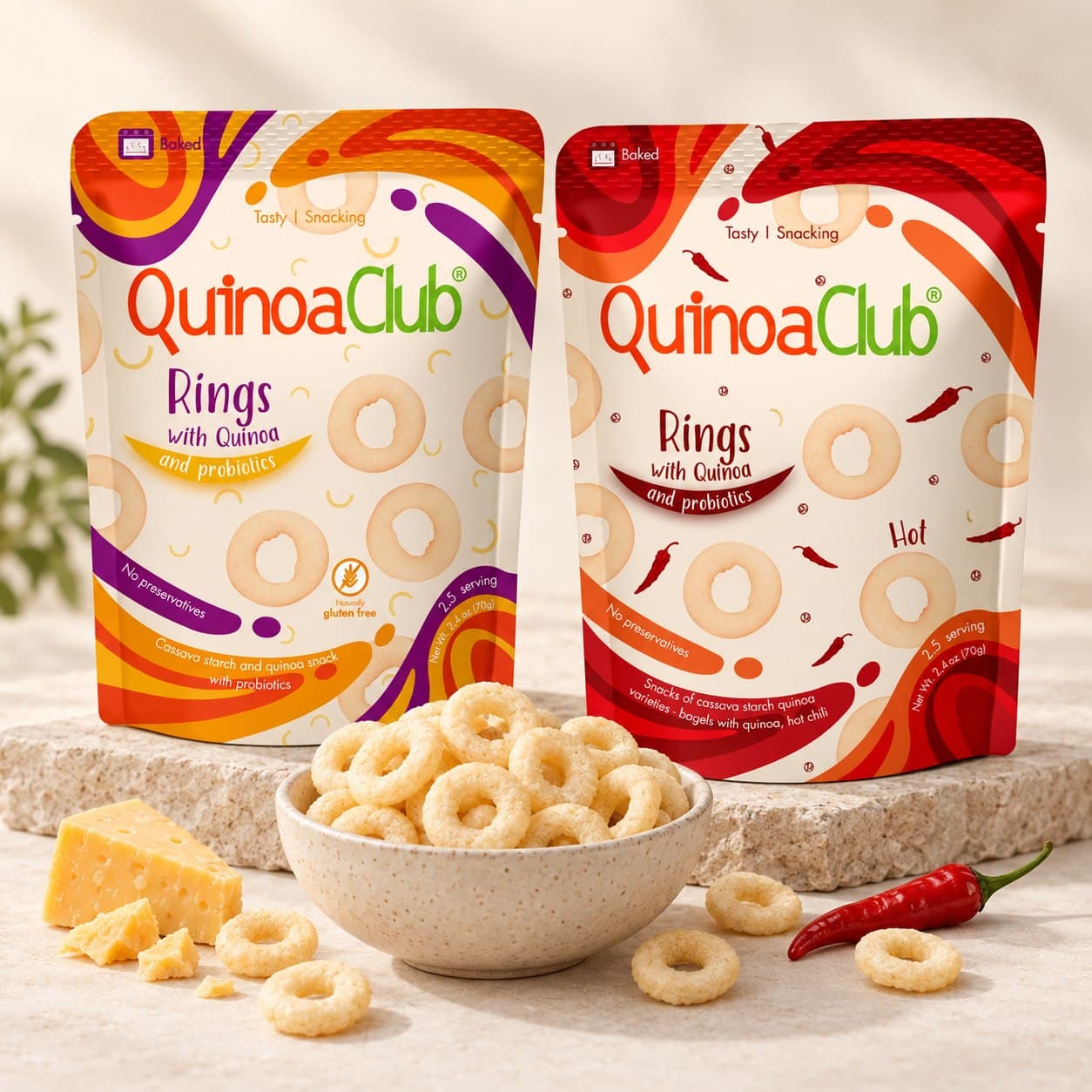 Quinoa Club Quinoa Rings
