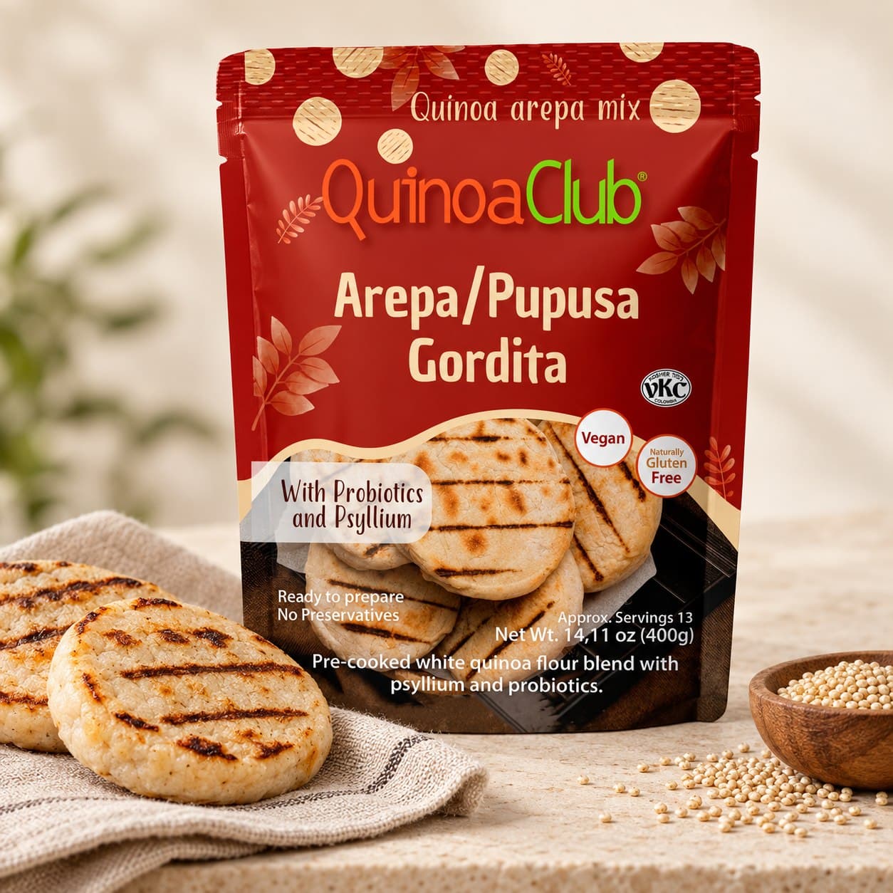 Quinoa Club Quinoarepa Mix