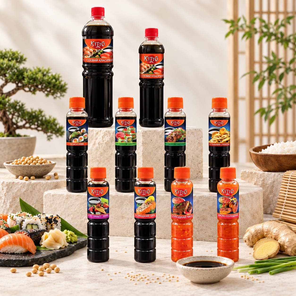 Kitto Soy & Asian Sauces