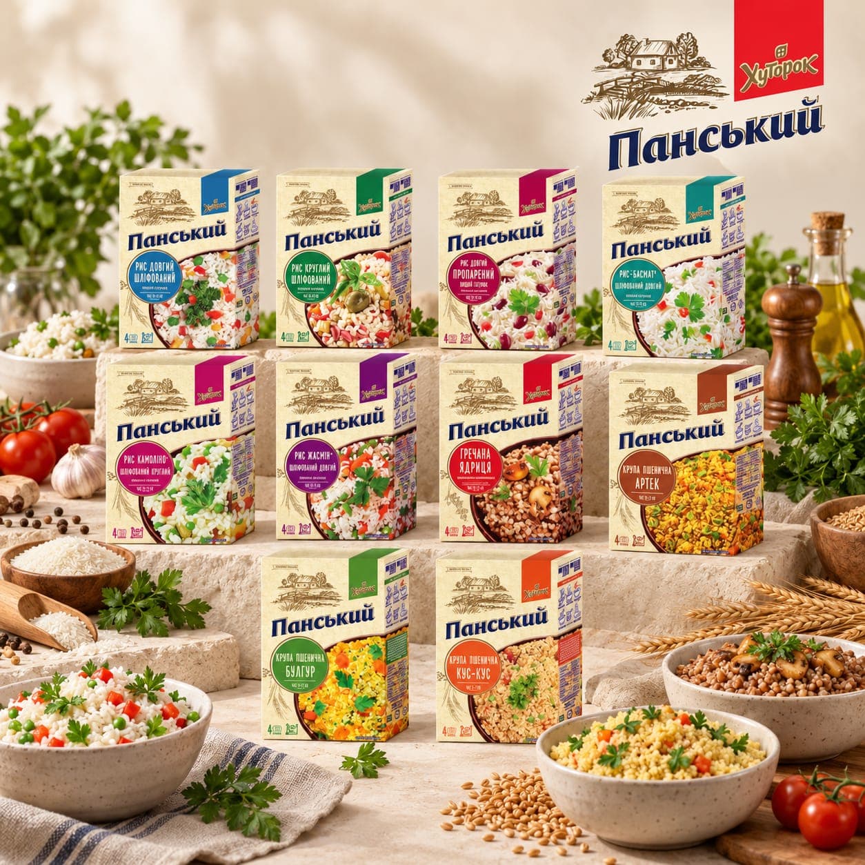 Pansky Rice, Groats & Pulses