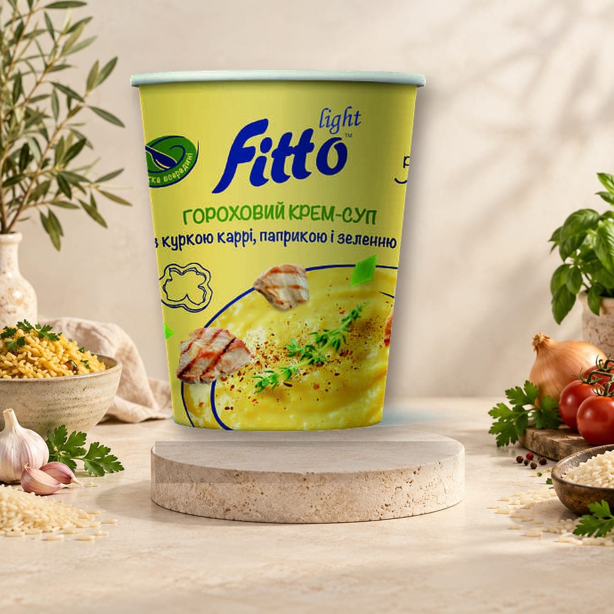 Fitto Pea Cream Soup Cup