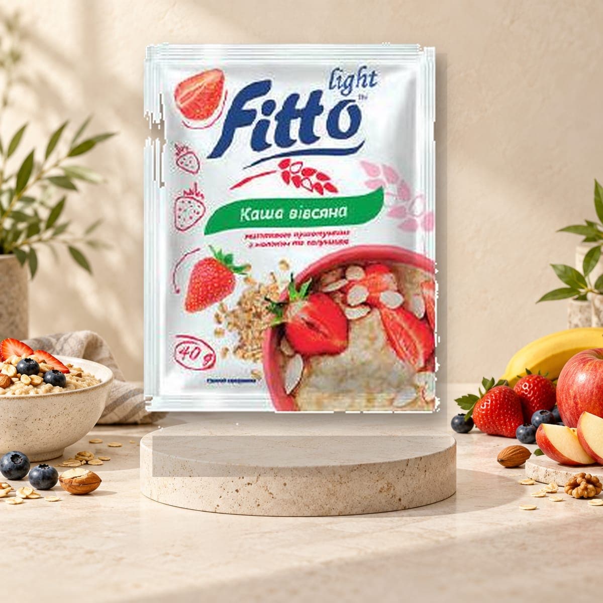 Fitto Oatmeal Strawberry