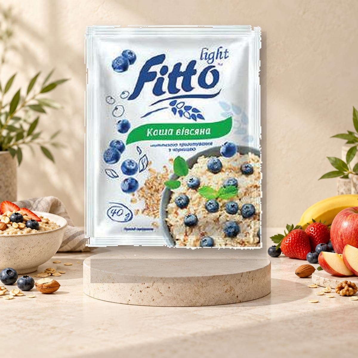 Fitto Oatmeal Blueberry