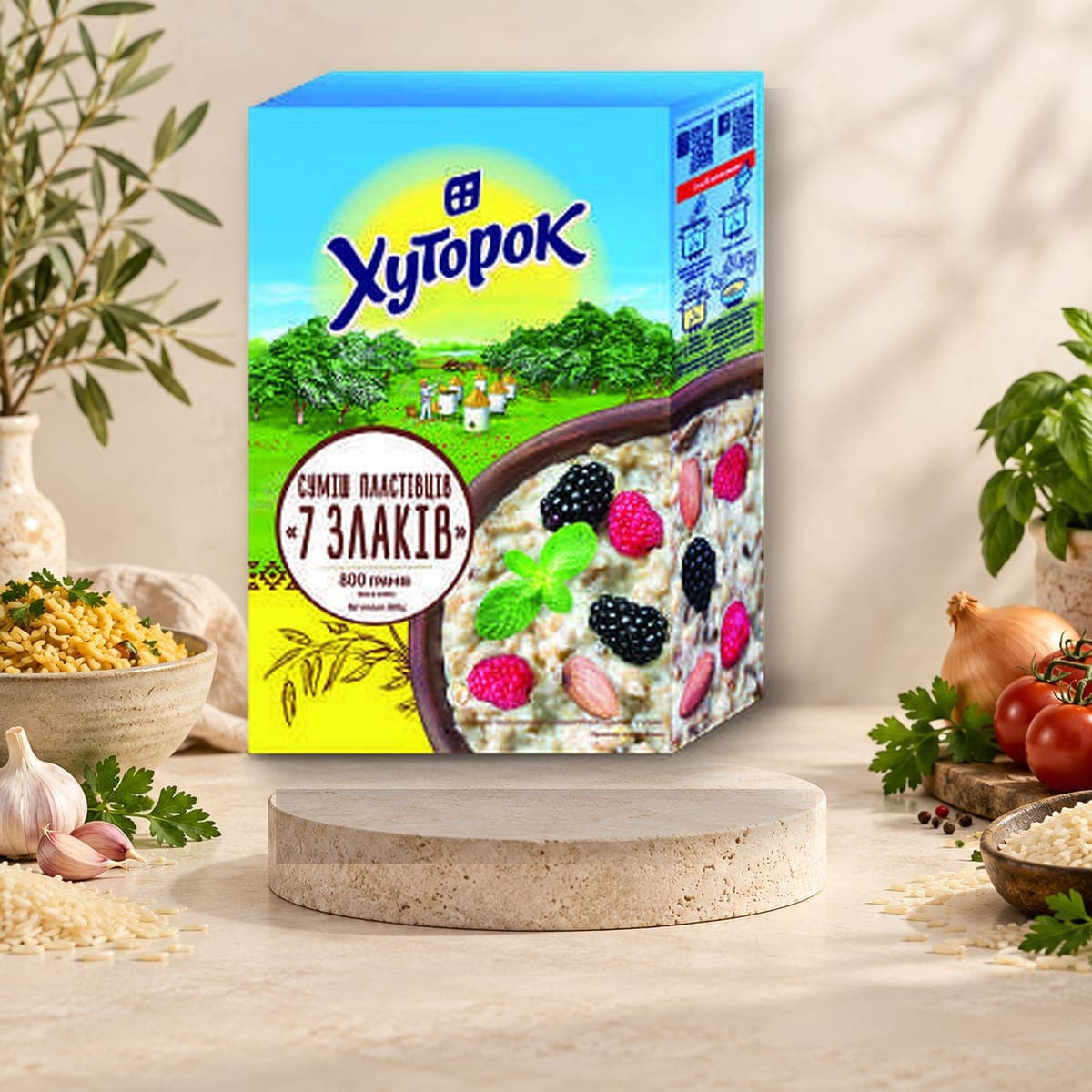 Hutorok 3-Grain Cereal