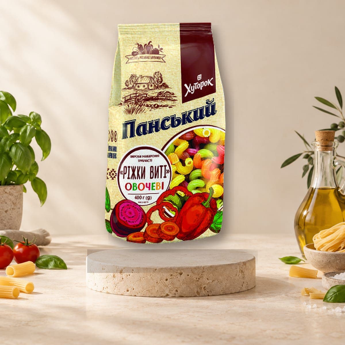 Pansky Vegetable Pasta Horns